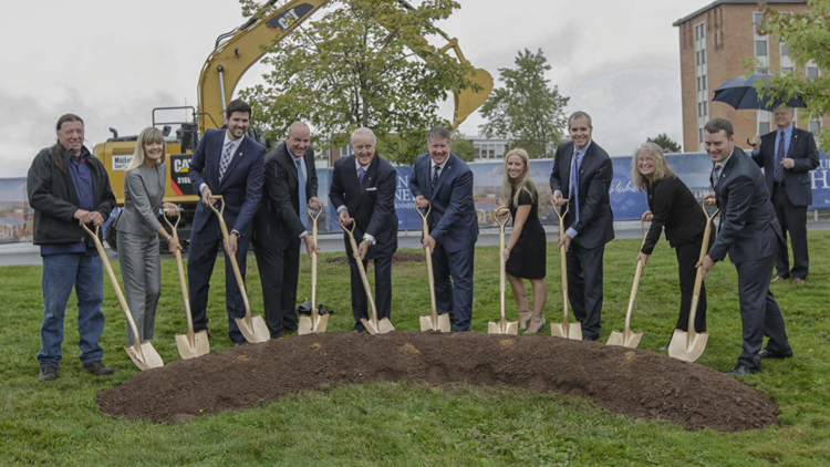 STFX Breaks Ground on Mulroney Institute of Government